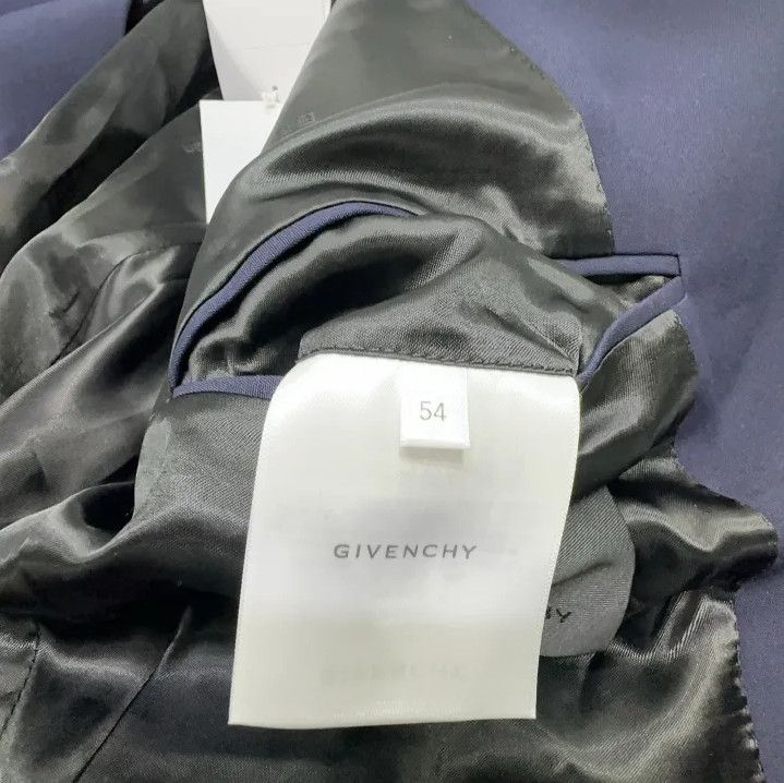 Givenchy Givenchy Men's Solid Lapel Casual Long-Sleeve Blazer Size US L / EU 52-54 / 3 - 4 Thumbnail