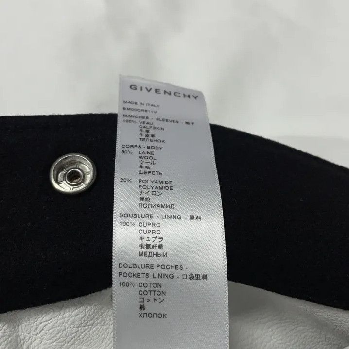 Givenchy Givenchy Logo Print Pilot Jacket Men's Size US M / EU 48-50 / 2 - 7 Thumbnail