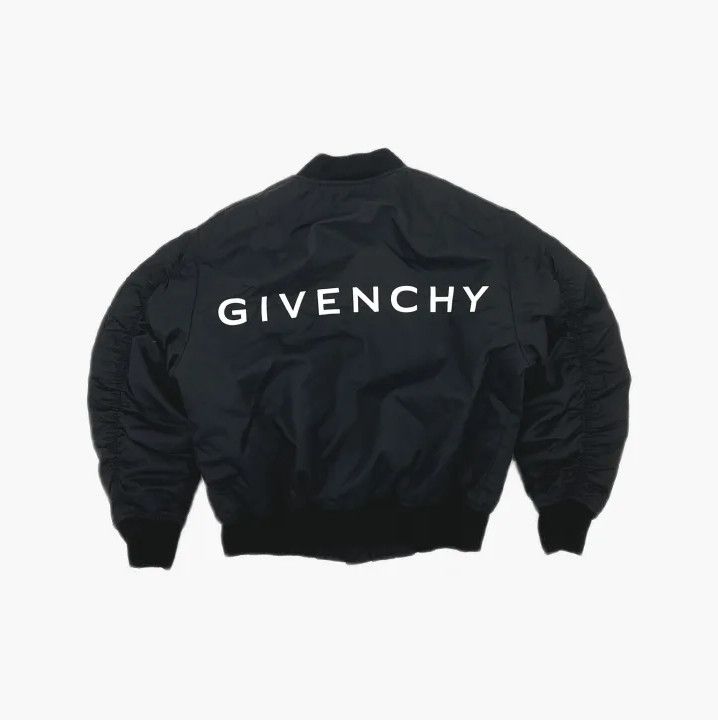 Givenchy Givenchy SS23 Back Logo Zip Baseball Collar Jacket Size US M / EU 48-50 / 2 - 3 Thumbnail