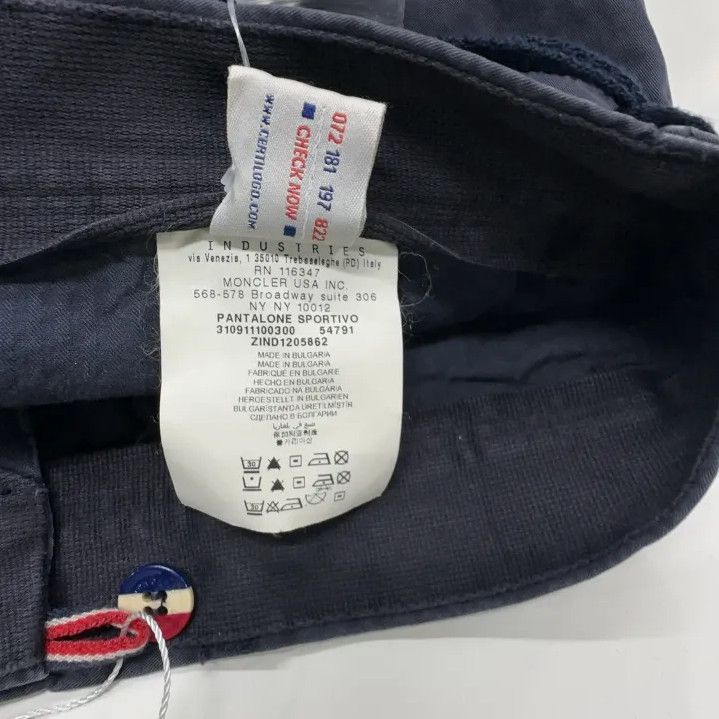Moncler Moncler Solid Casual Straight-Leg Pants Size US 34 / EU 50 - 6 Thumbnail
