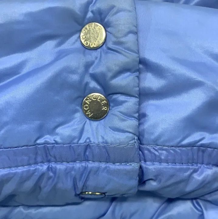Moncler Moncler Kids Blue Solid Casual Puffer Jacket Size US XXS / EU 40 - 12 Thumbnail