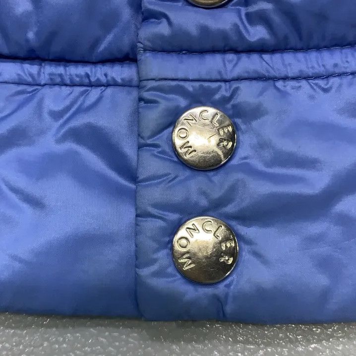 Moncler Moncler Kids Blue Solid Casual Puffer Jacket Size US XXS / EU 40 - 11 Thumbnail