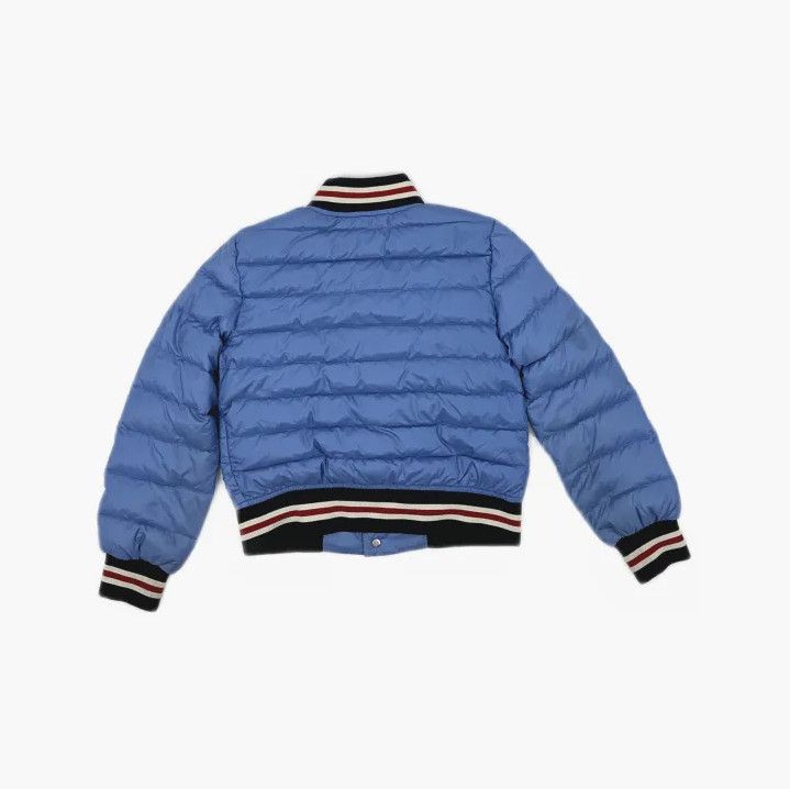Moncler Moncler Kids Blue Solid Casual Puffer Jacket Size US XXS / EU 40 - 3 Thumbnail