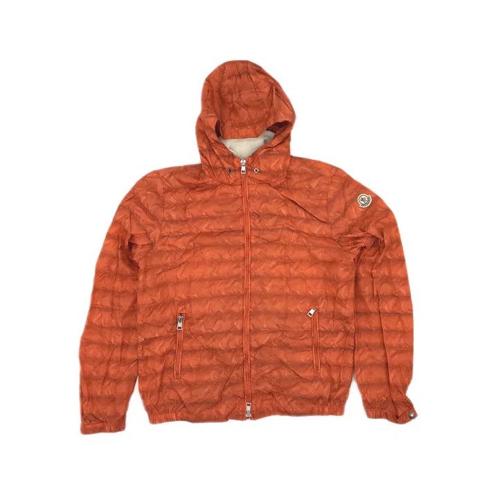 Moncler Moncler Solid Color Hooded Jacket Size US L / EU 52-54 / 3 - 2 Thumbnail