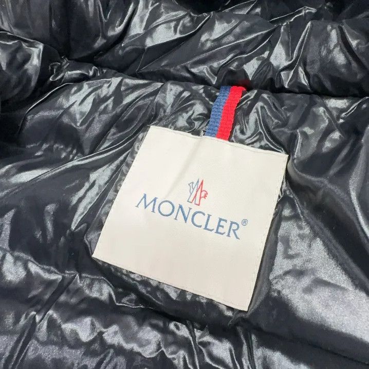Moncler Moncler Kids MOKA Logo Hooded Long Down Jacket Size US XXL / EU 58 / 5 - 6 Thumbnail