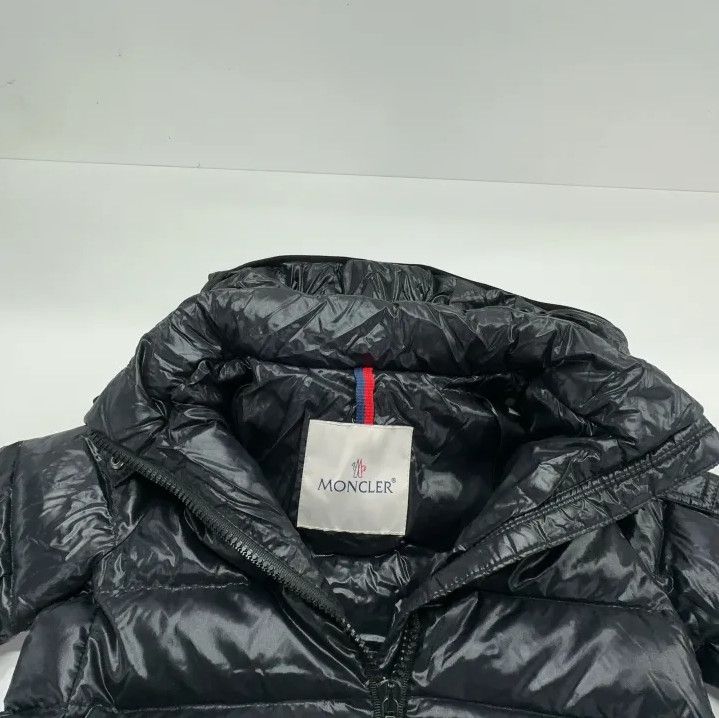 Moncler Moncler Kids MOKA Logo Hooded Long Down Jacket Size US XXL / EU 58 / 5 - 7 Thumbnail