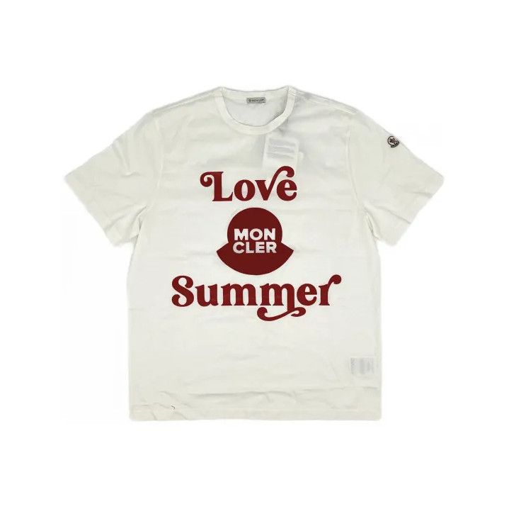 Moncler Moncler FW21 Logo Print Men's Short-Sleeve T-Shirt Size US XL / EU 56 / 4 - 2 Thumbnail