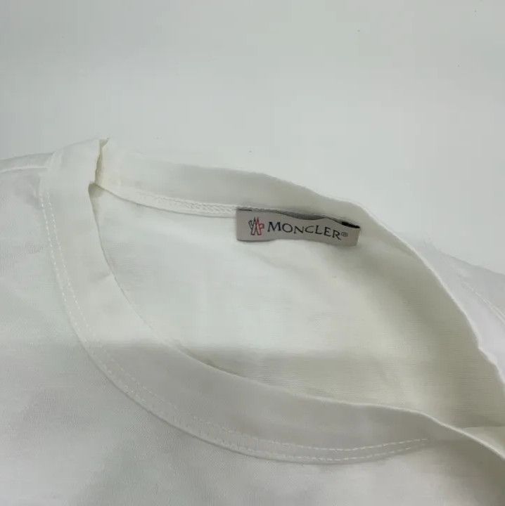 Moncler Moncler FW21 Logo Print Men's Short-Sleeve T-Shirt Size US XL / EU 56 / 4 - 4 Thumbnail