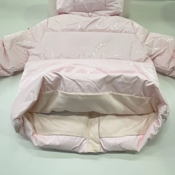 Moncler Moncler Kids' Pink Hooded Down Jacket Size US M / EU 48-50 / 2 - 11 Thumbnail