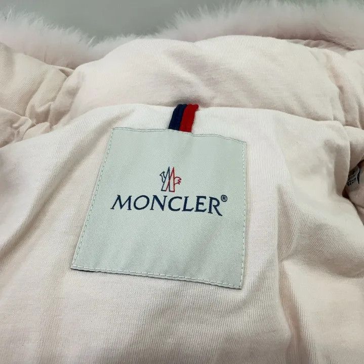 Moncler Moncler Kids' Pink Hooded Down Jacket Size US M / EU 48-50 / 2 - 5 Thumbnail
