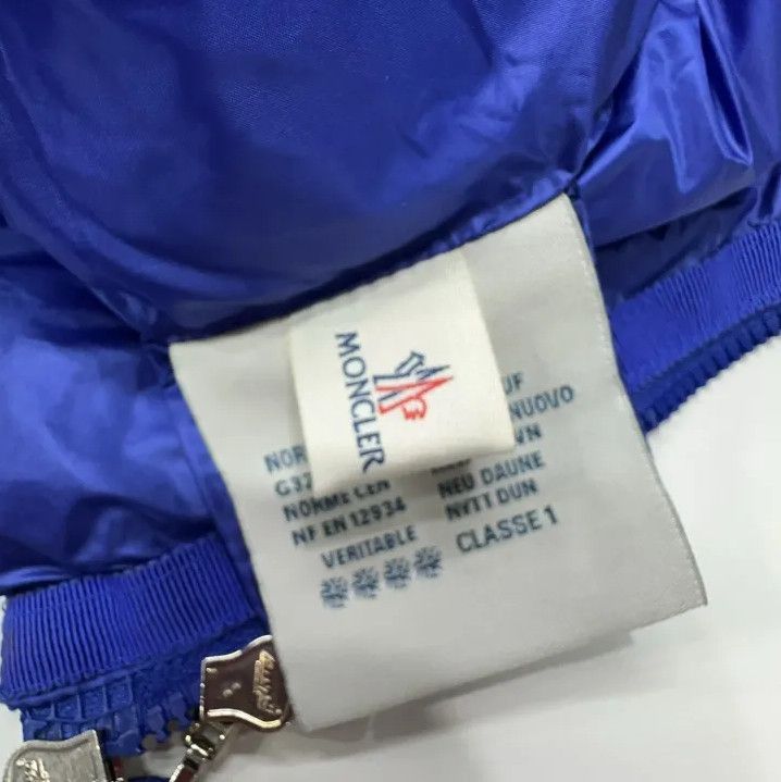 Moncler Moncler Solid Logo Stand Collar Down Vest Size US M / EU 48-50 / 2 - 5 Thumbnail