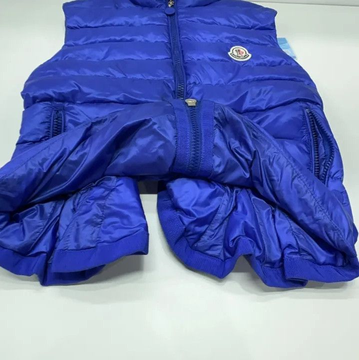 Moncler Moncler Solid Logo Stand Collar Down Vest Size US M / EU 48-50 / 2 - 10 Thumbnail