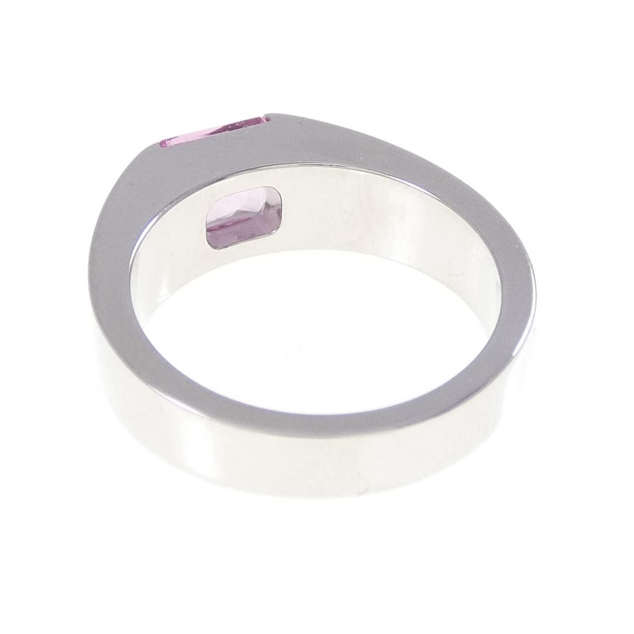 Cartier Cartier Cartier Tank 750 White Gold Tourmaline Ring Size 10 Precious Metal Ring DUTY FREE for USA Size ONE SIZE - 3 Thumbnail