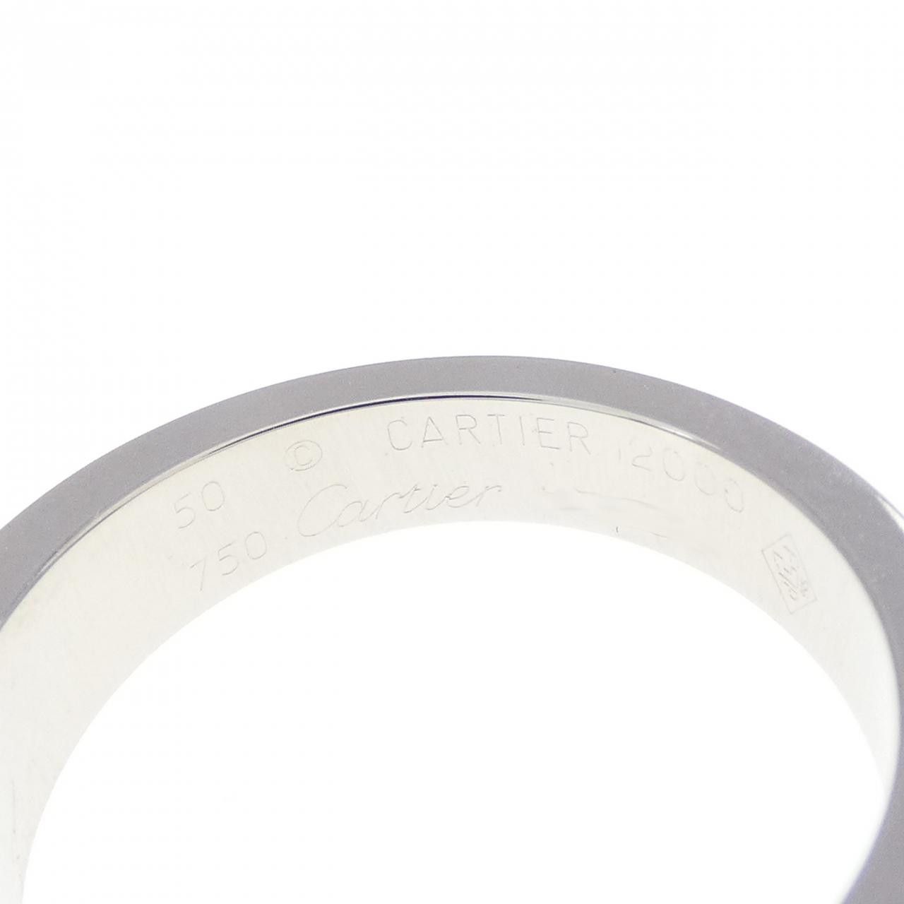 Cartier Cartier Cartier Tank 750 White Gold Tourmaline Ring Size 10 Precious Metal Ring DUTY FREE for USA Size ONE SIZE - 4 Thumbnail