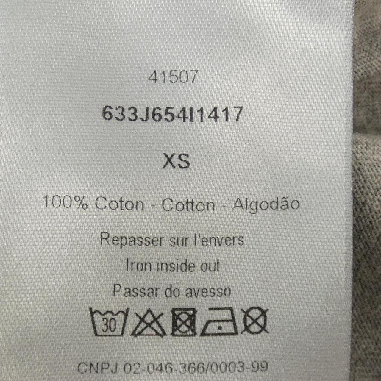 Dior Dior Dior Homme Cotton T Shirt Textile T-Shirts 633J654I1417 DUTY FREE for USA Size ONE SIZE - 3 Thumbnail
