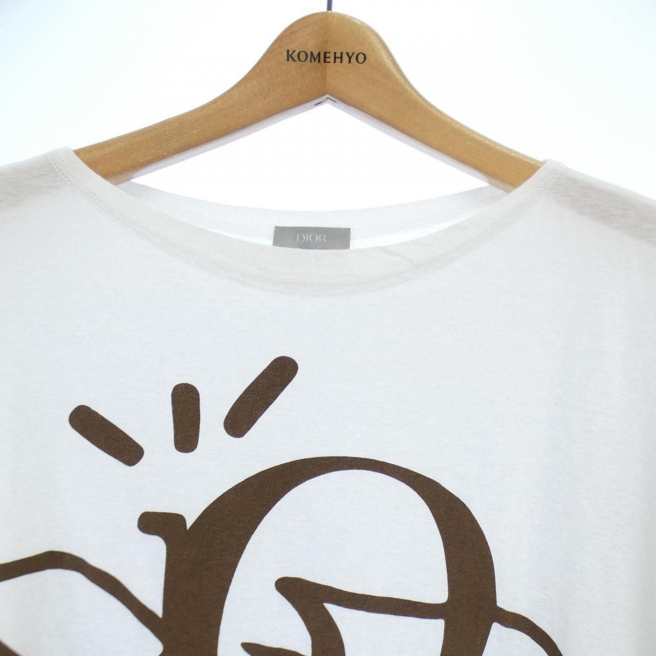 Dior Dior Christian Dior Cotton T shirt Textile T-Shirts 283J632A0752 DUTY FREE for USA Size ONE SIZE - 5 Thumbnail