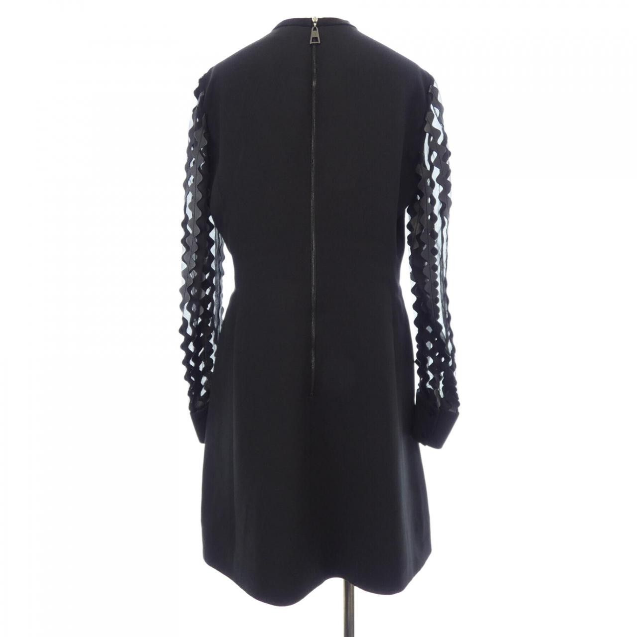Louis Vuitton Louis Vuitton Louis Vuitton Silk Dress Textile Dresses F8DR79QAV DUTY FREE for USA Size ONE SIZE - 2 Thumbnail