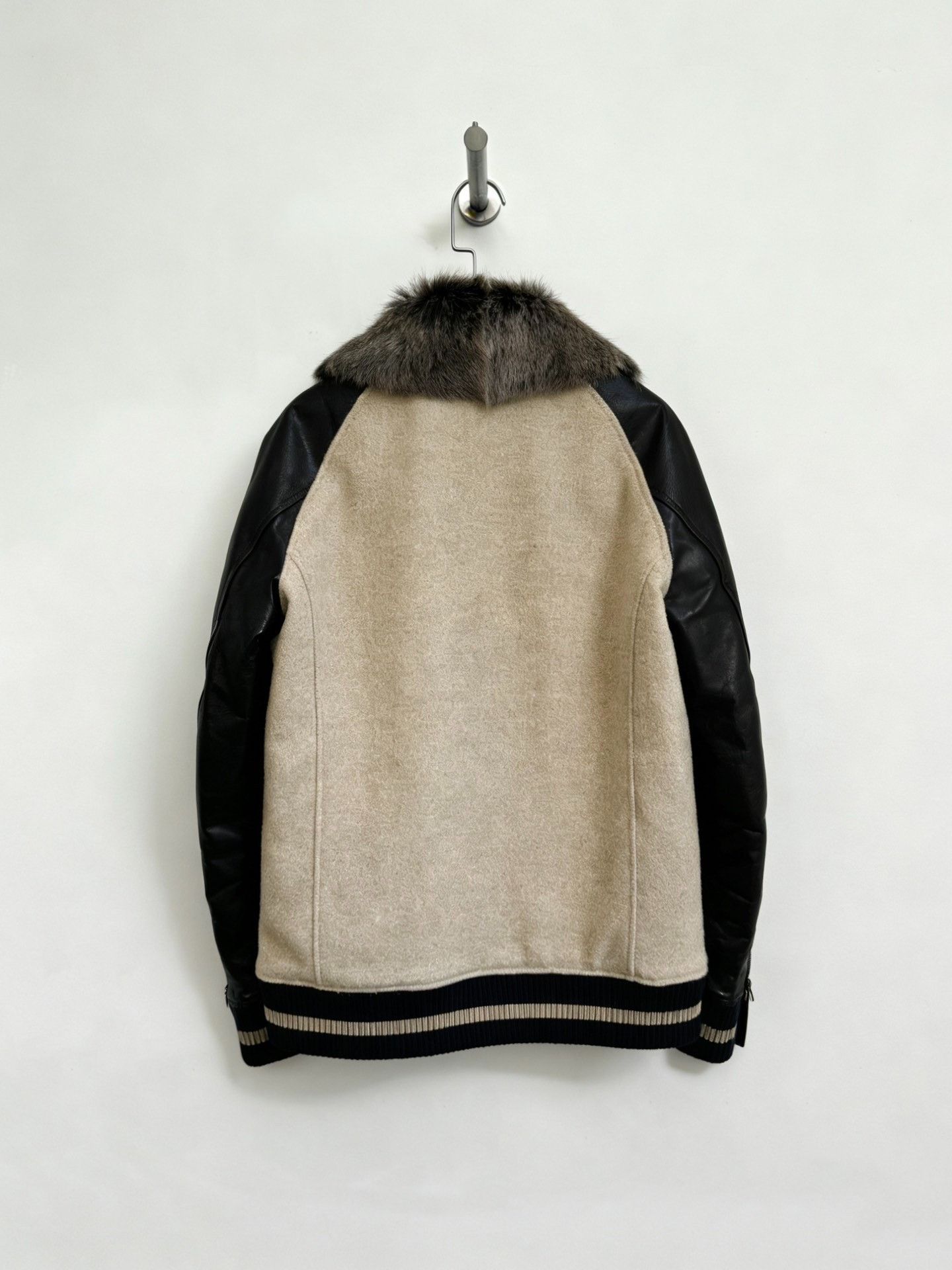 Isamu Katayama Backlash BackLash Fur Collar Leather Jacket Size US L / EU 52-54 / 3 - 2 Thumbnail