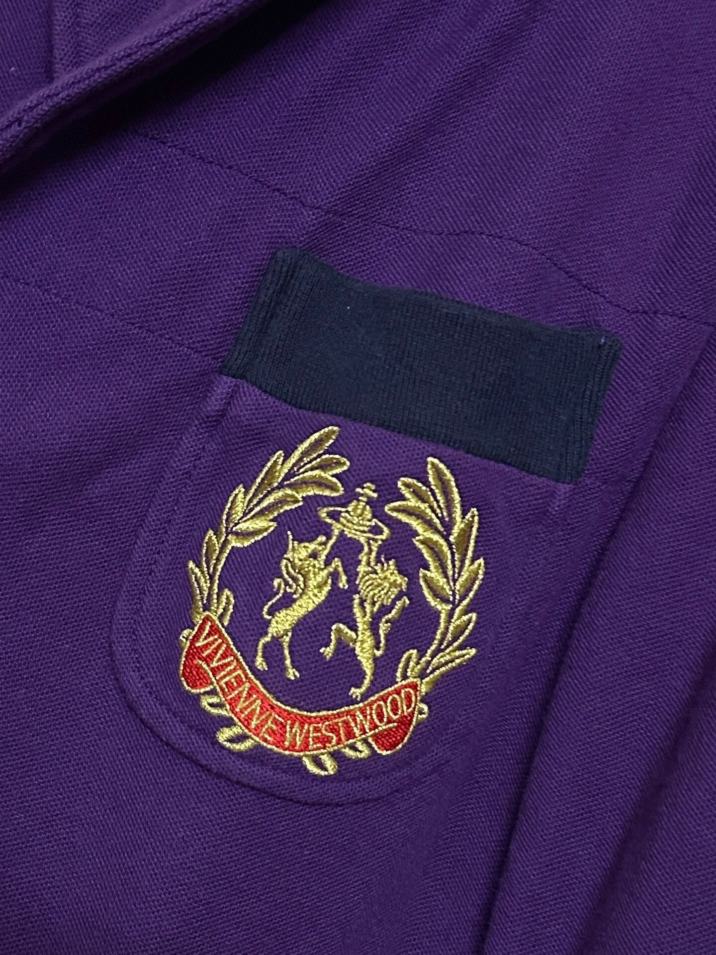 Vivienne Westwood Vivienne Westwood 1990's Badge College Jacket Size US S / EU 44-46 / 1 - 4 Thumbnail