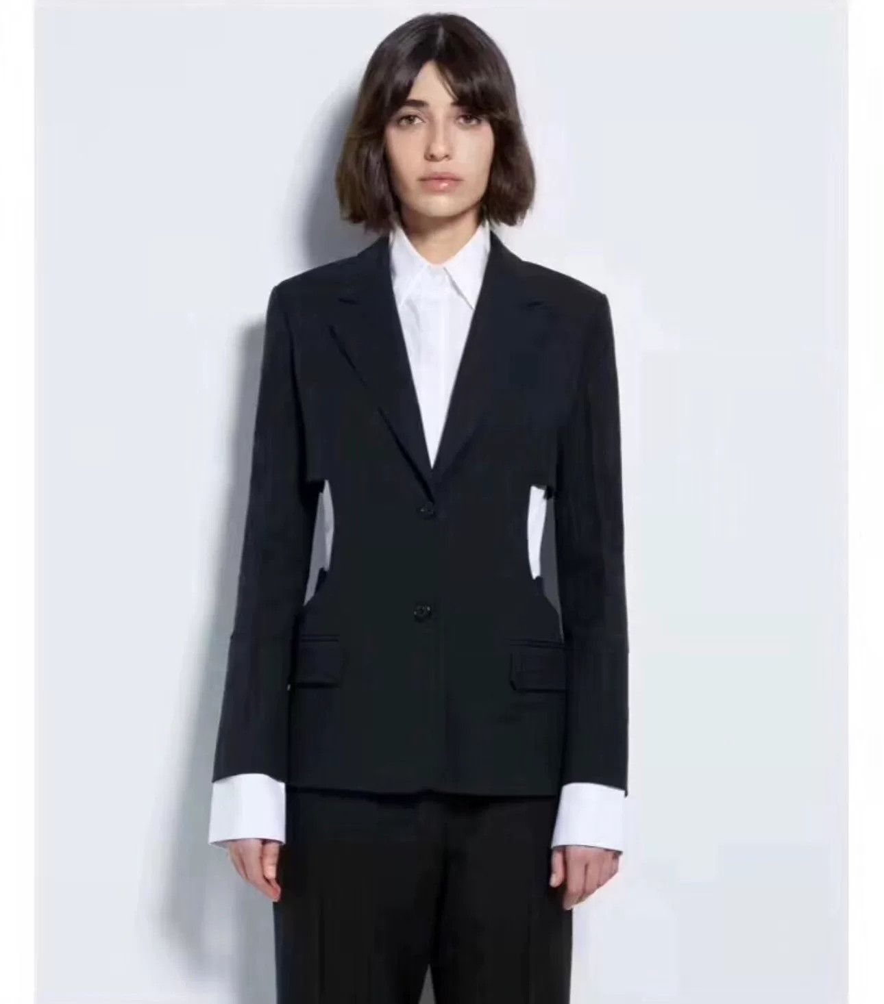Helmut Lang Helmut Lang Cutout Blazer Size M / US 6-8 / IT 42-44 - 3 Thumbnail