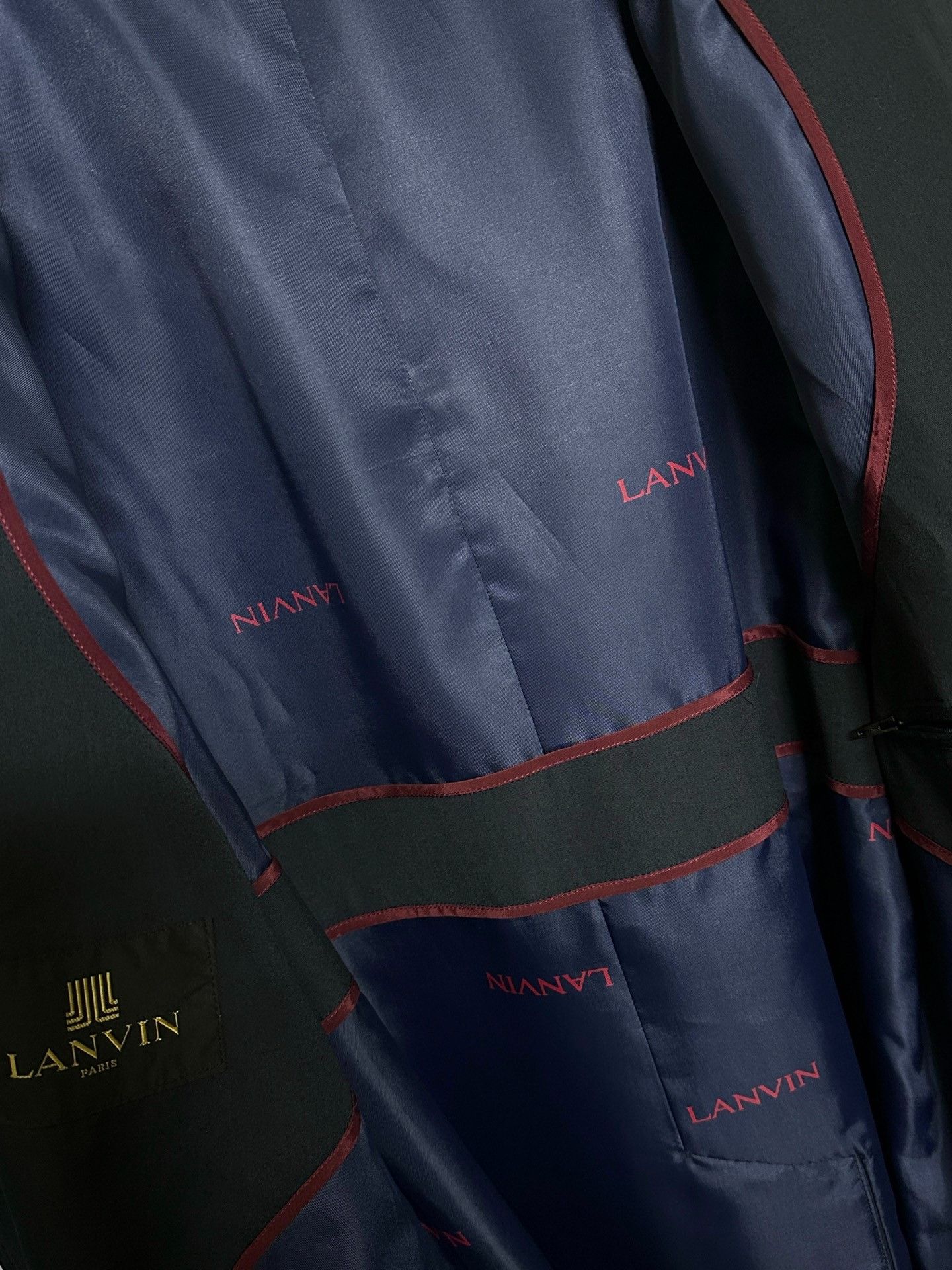 Lanvin Lanvin 1990's Wool Trench Coat Size US S / EU 44-46 / 1 - 6 Thumbnail