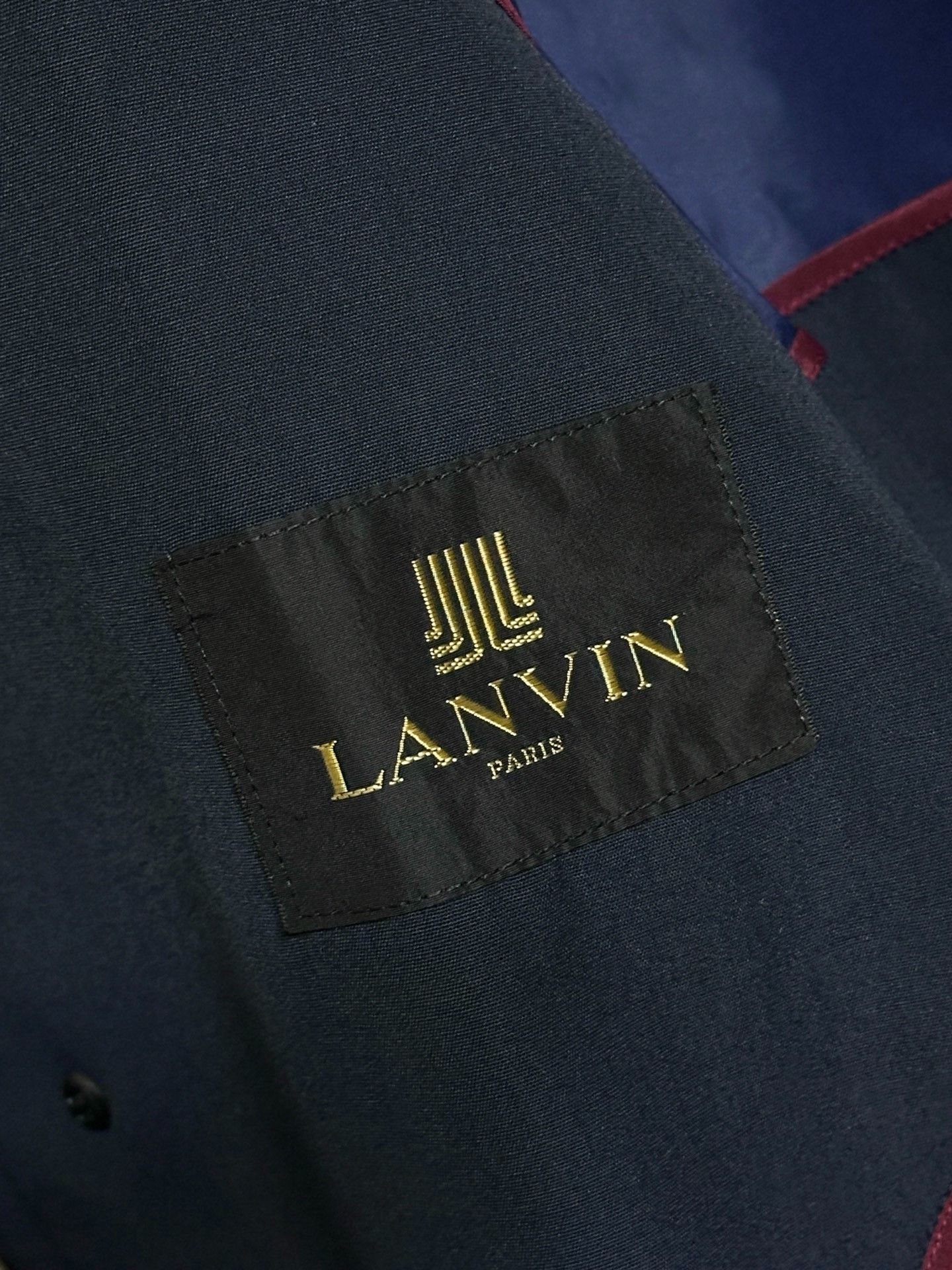Lanvin Lanvin 1990's Wool Trench Coat Size US S / EU 44-46 / 1 - 5 Thumbnail