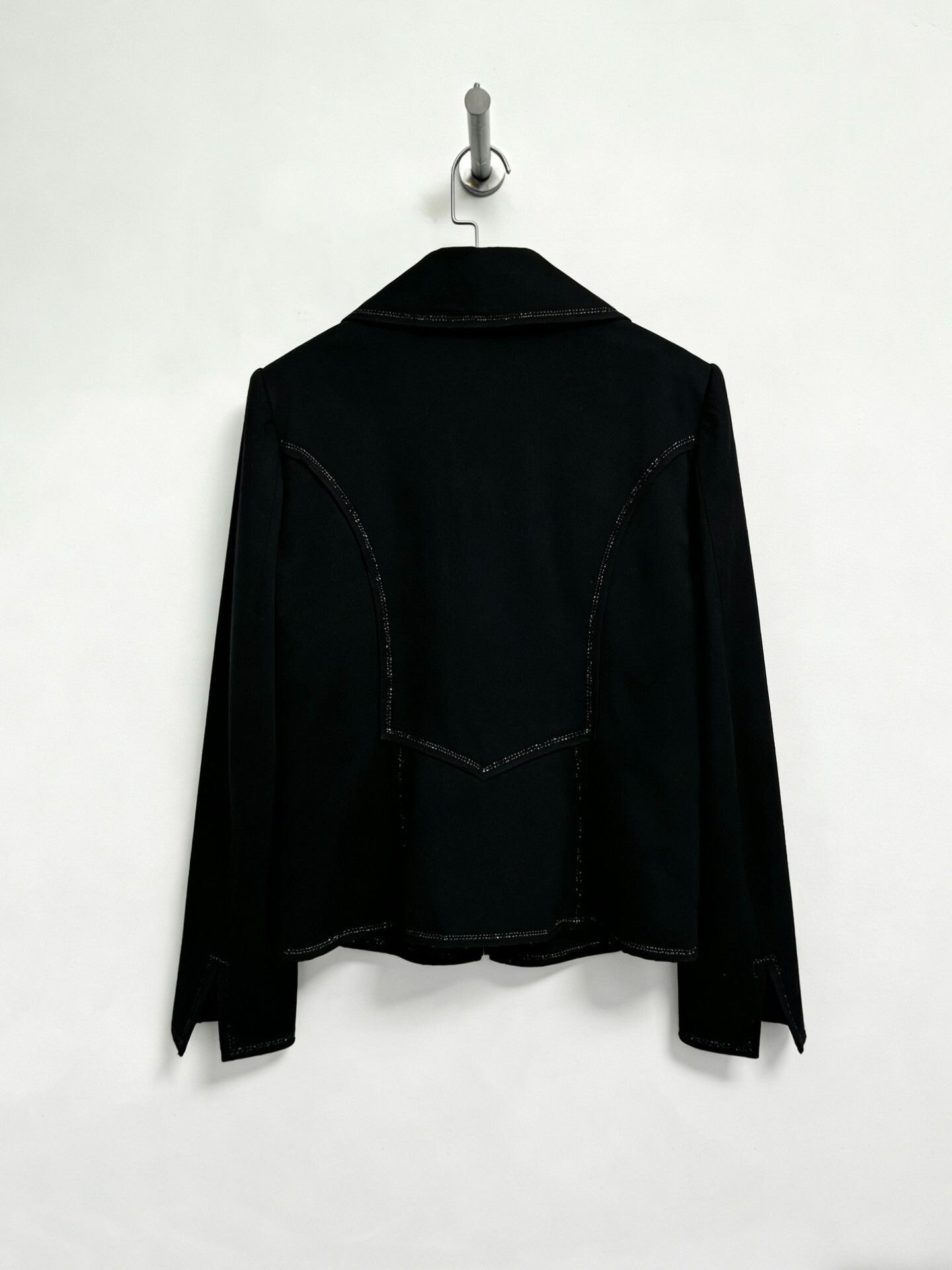 Christophe Lemaire Lemaire 1990s Wool Short Coat Size S / US 4 / IT 40 - 2 Thumbnail