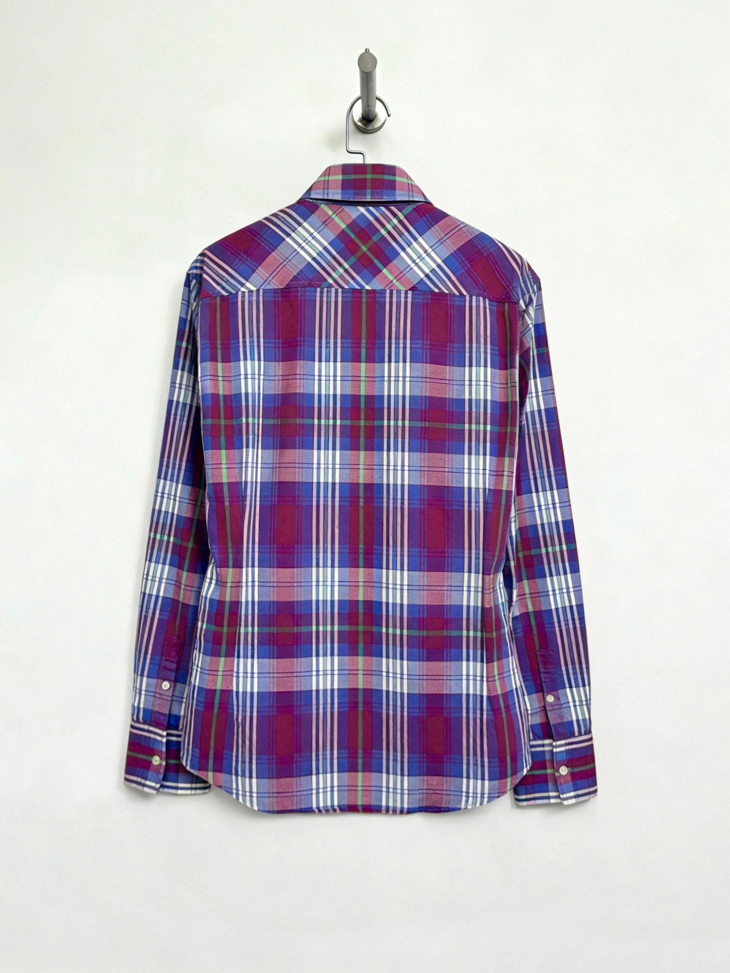 Vivienne Westwood Vivienne Westwood Man Asymmetric Plaid Shirt Size US M / EU 48-50 / 2 - 2 Thumbnail