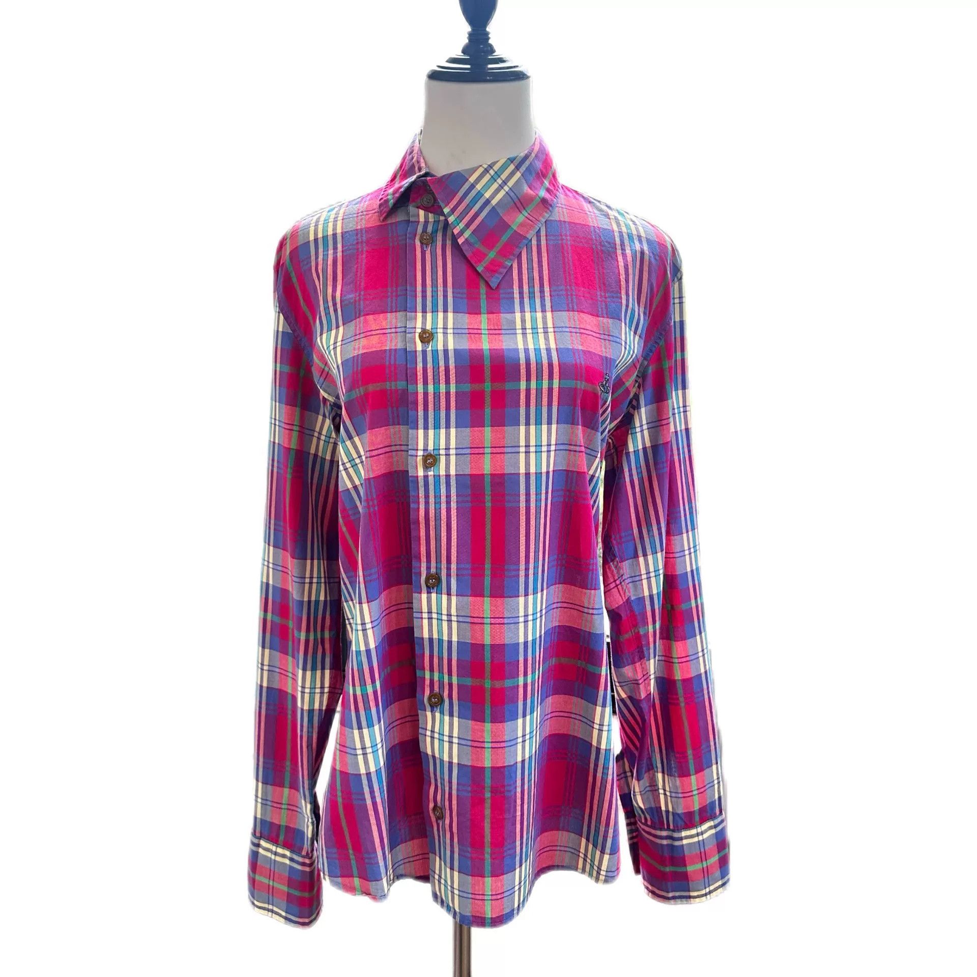 Vivienne Westwood Vivienne Westwood Man Asymmetric Plaid Shirt Size US M / EU 48-50 / 2 - 4 Thumbnail