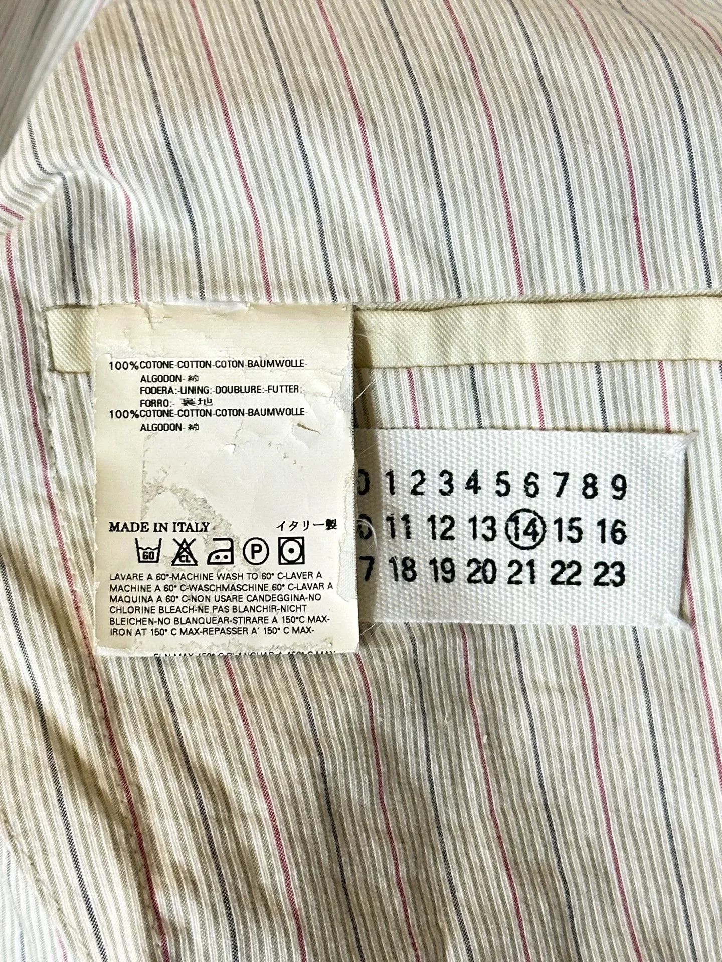 Maison Margiela Maison Martin Margiela Padded Shoulder Blazer Size US L / EU 52-54 / 3 - 5 Thumbnail