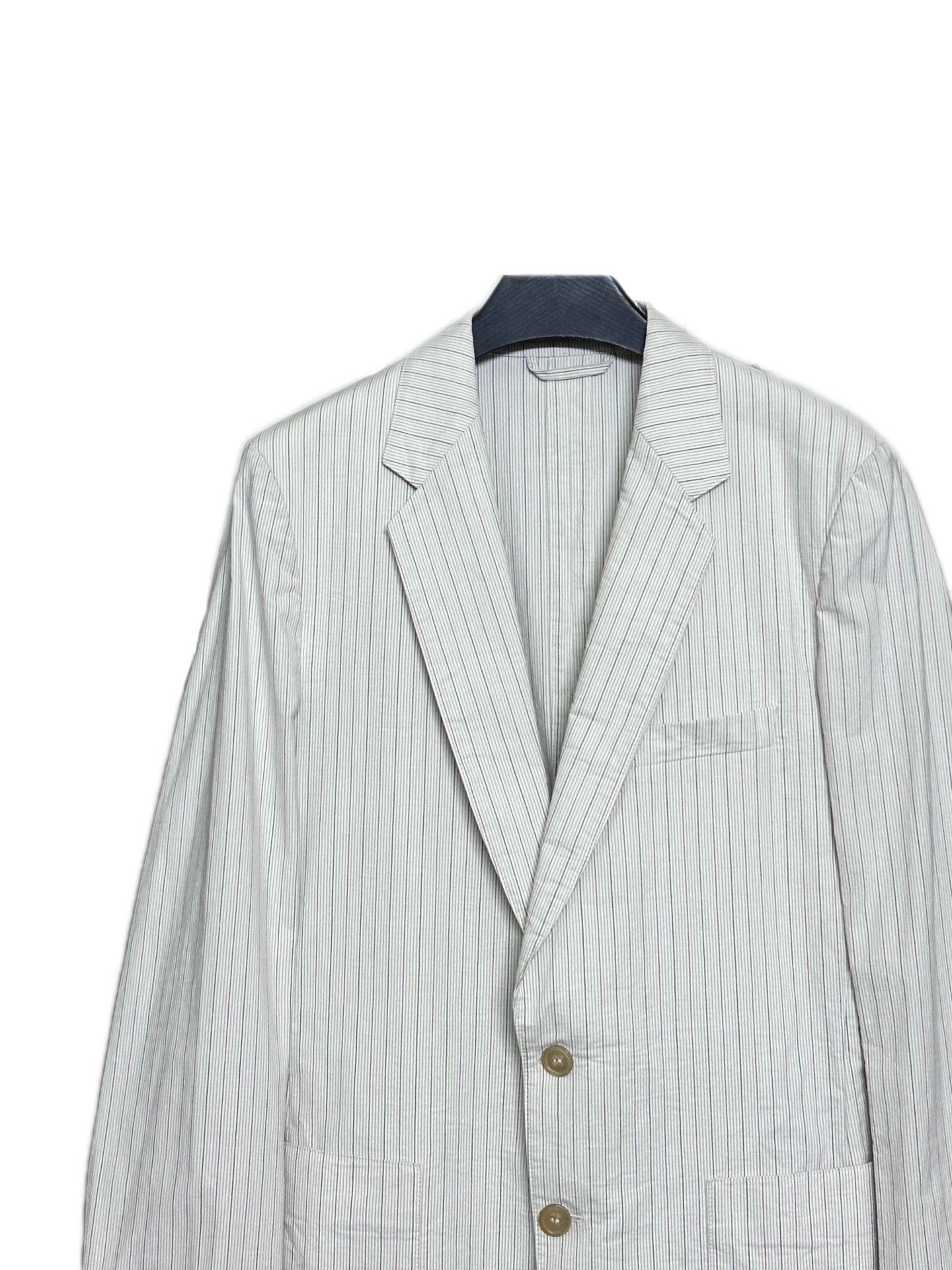 Maison Margiela Maison Martin Margiela Padded Shoulder Blazer Size US L / EU 52-54 / 3 - 2 Thumbnail