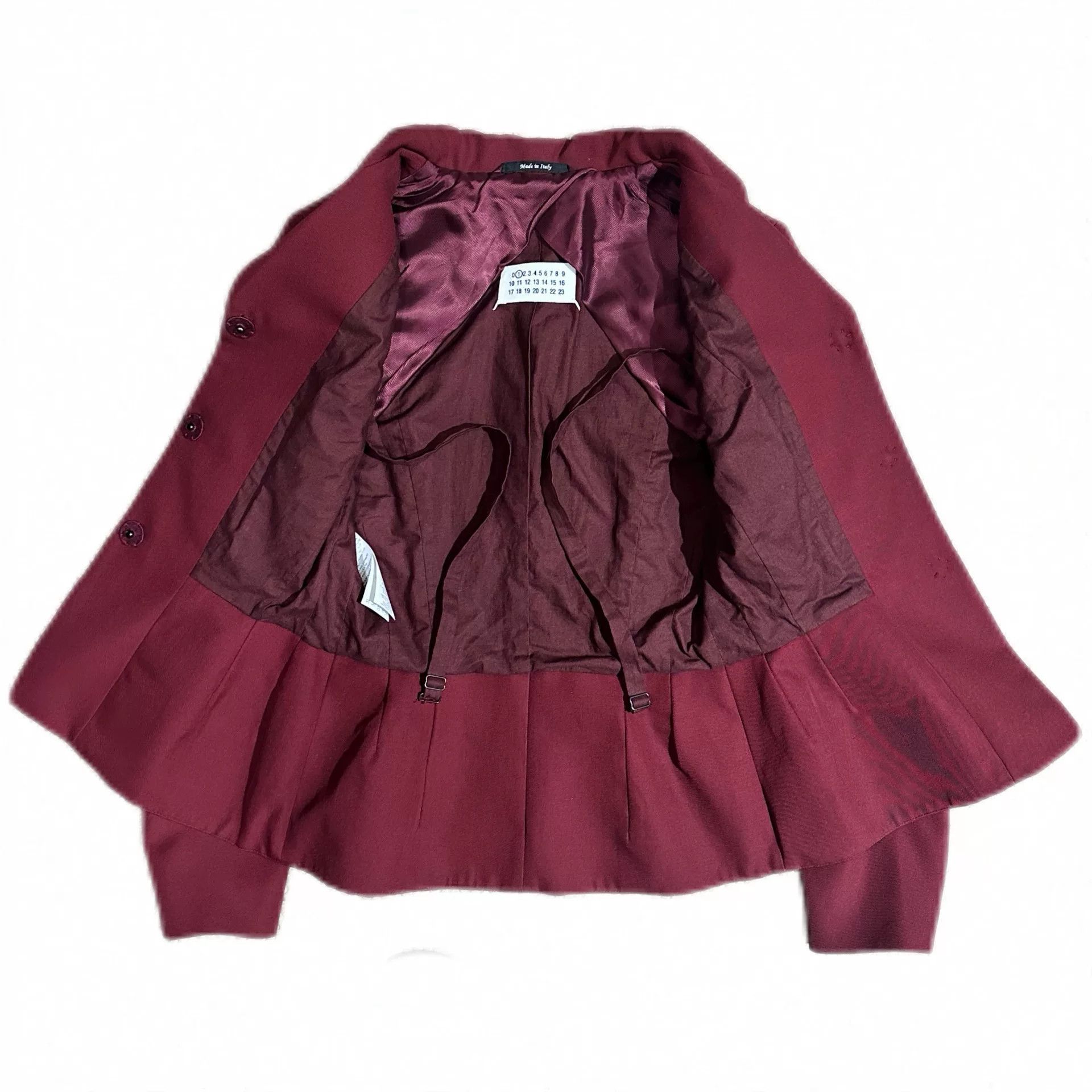 Maison Margiela Maison Margiela 16AW Wool Strap Jacket Size S / US 4 / IT 40 - 7 Thumbnail