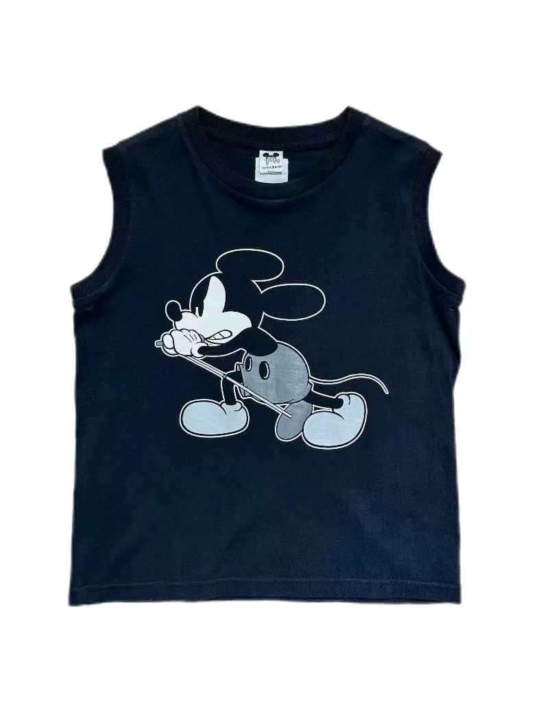 Takahiromiyashita The Soloist. Number (N)ine 2000's Mickey Tank Top Size US S / EU 44-46 / 1 - 3 Thumbnail