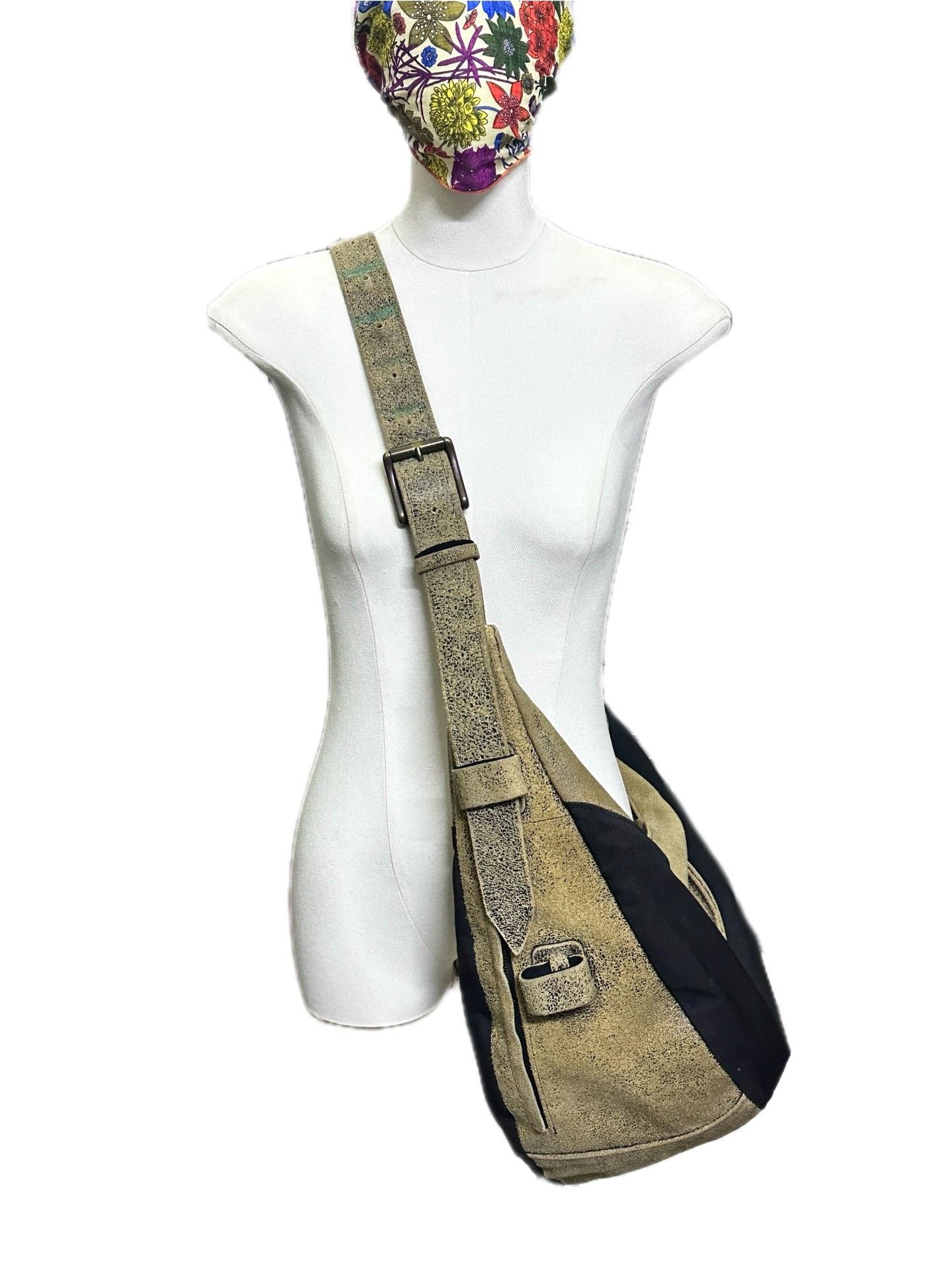 Jas MB Jas M.B Cracked Leather Crossbody Bag Size ONE SIZE - 2 Thumbnail