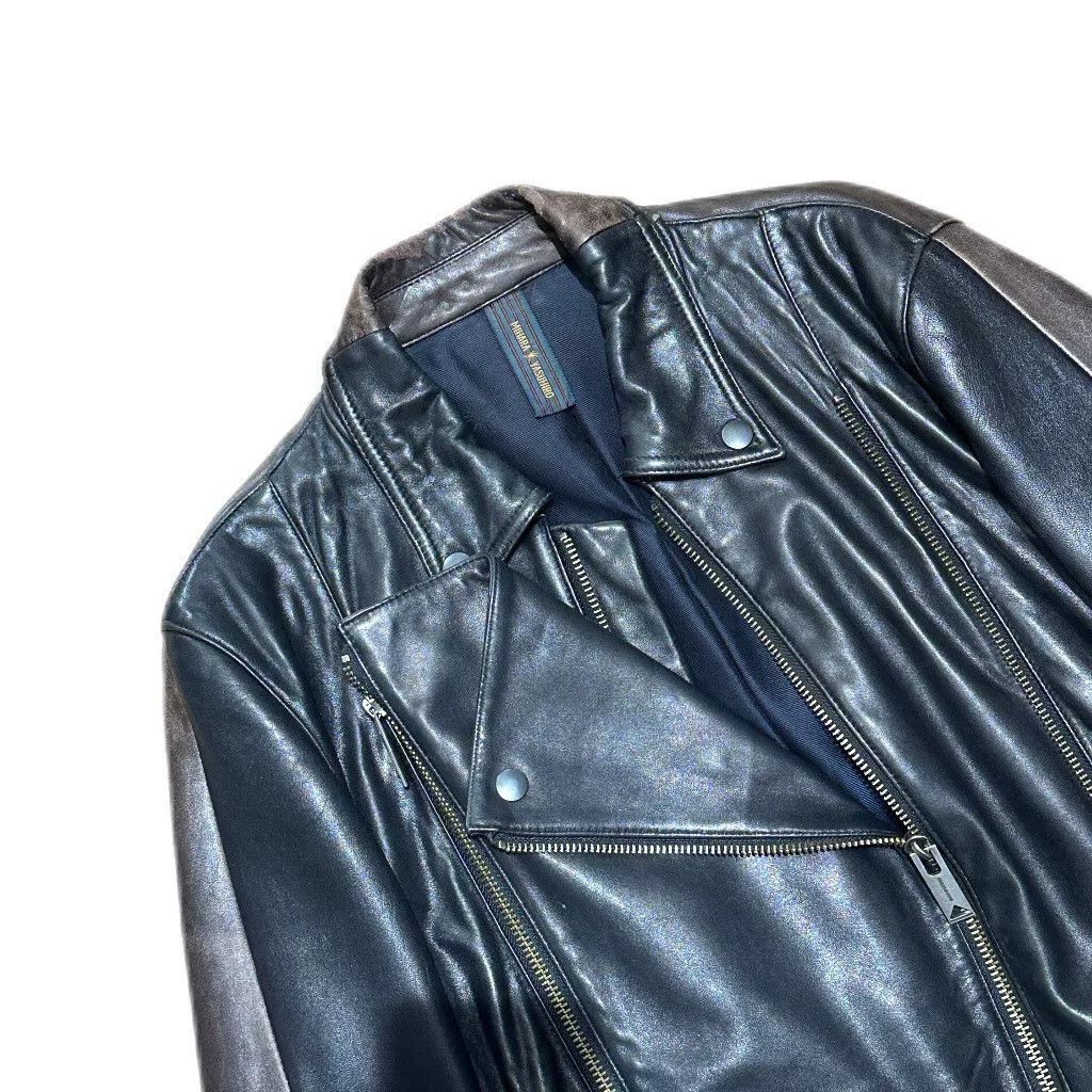 Maison MIHARA YASUHIRO Mihara Yasuhiro Moto Lamb Leather Jacket Size US S / EU 44-46 / 1 - 5 Thumbnail