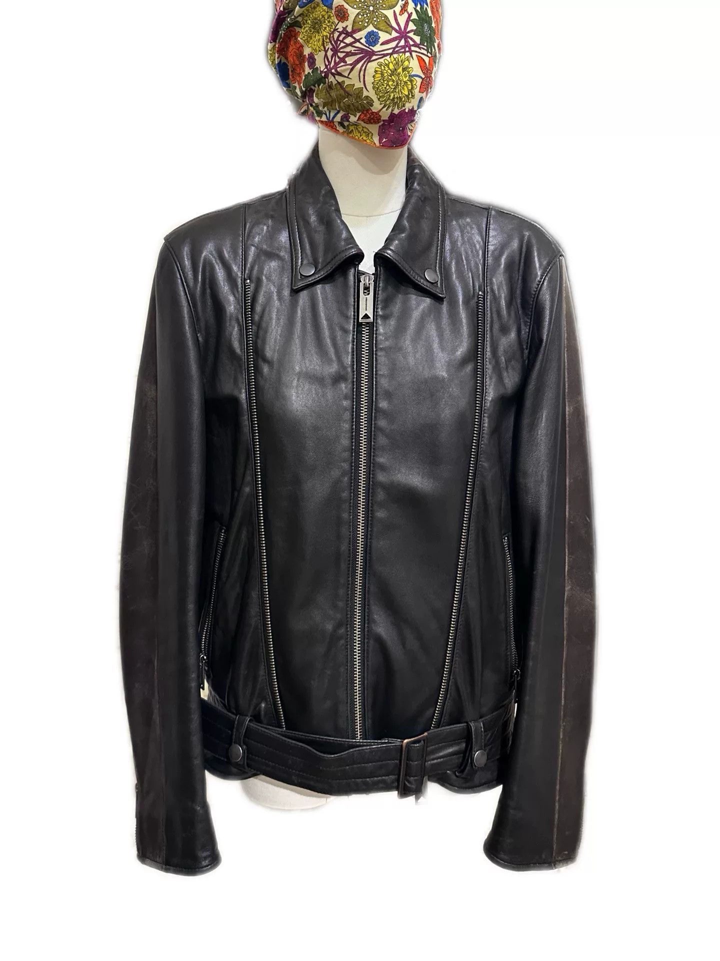 Maison MIHARA YASUHIRO Mihara Yasuhiro Moto Lamb Leather Jacket Size US S / EU 44-46 / 1 - 3 Thumbnail