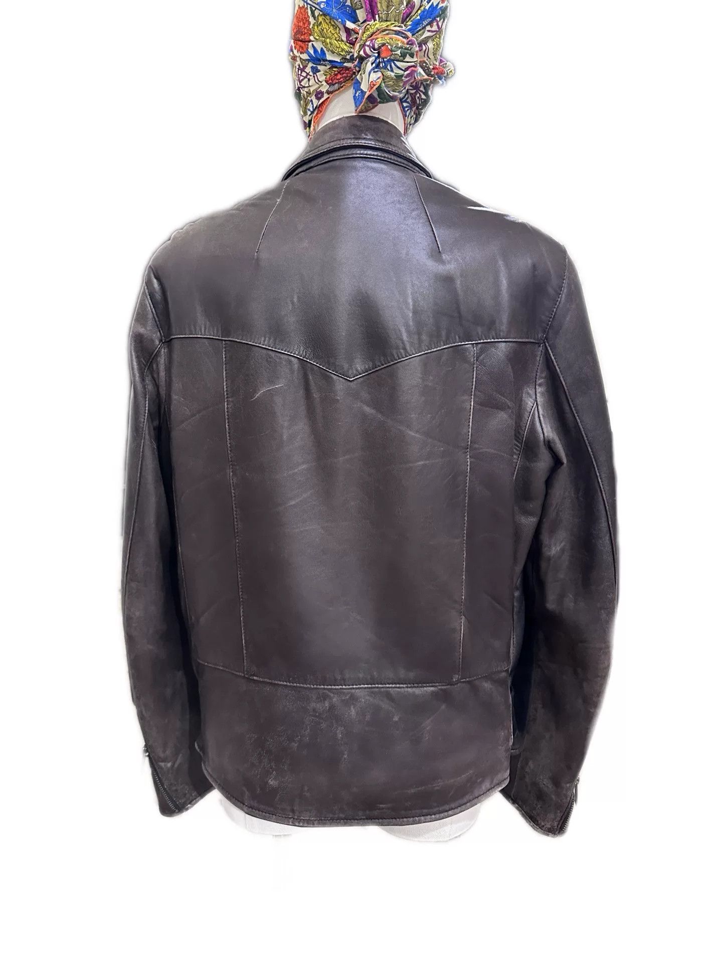 Maison MIHARA YASUHIRO Mihara Yasuhiro Moto Lamb Leather Jacket Size US S / EU 44-46 / 1 - 4 Thumbnail