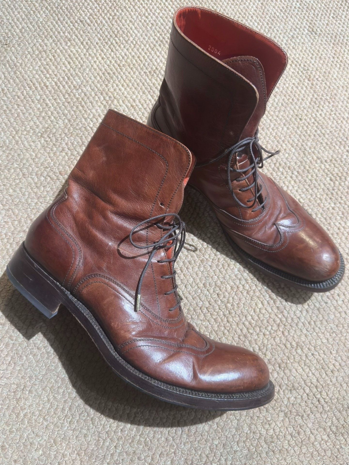 Gianni Barbato Gianni Barbato Pointed-Toe Boots Size US 8 / EU 41 - 2 Thumbnail