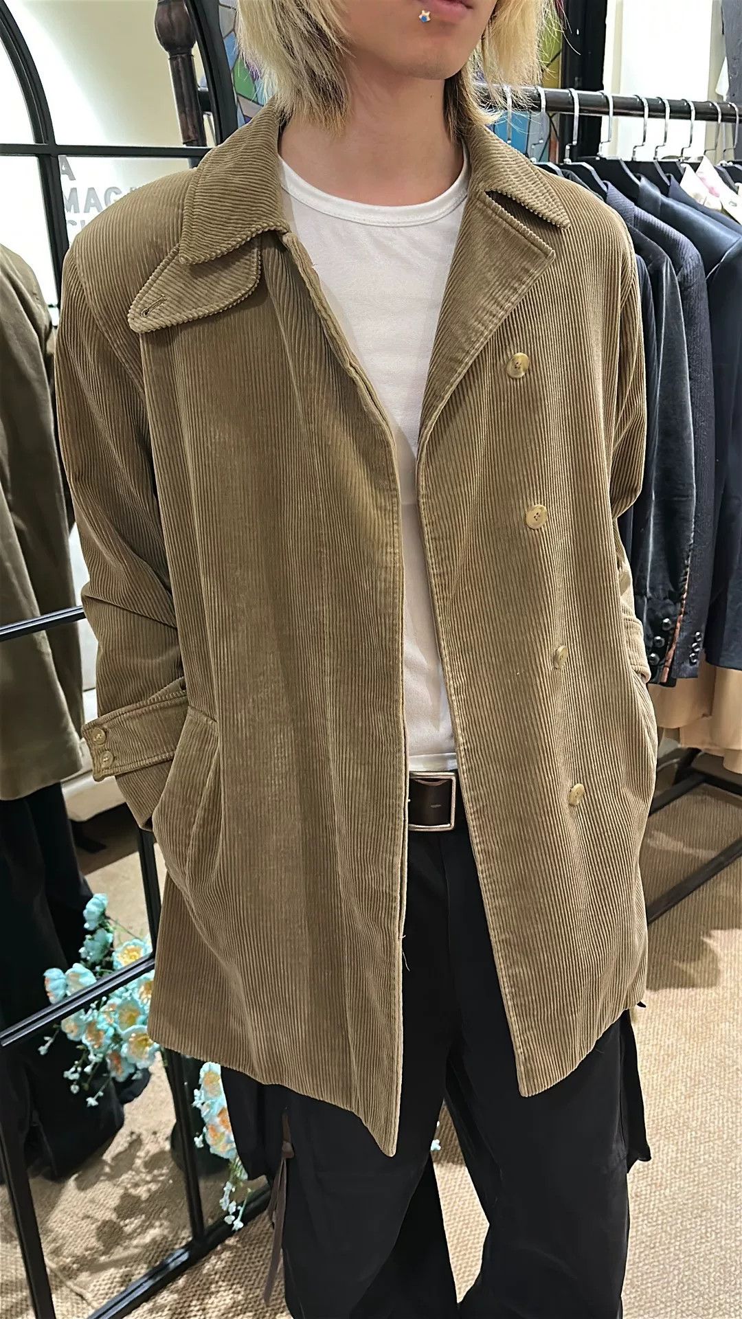 Calvin Klein Calvin Klein Vintage Corduroy Pad Jacket Size US M / EU 48-50 / 2 - 3 Thumbnail