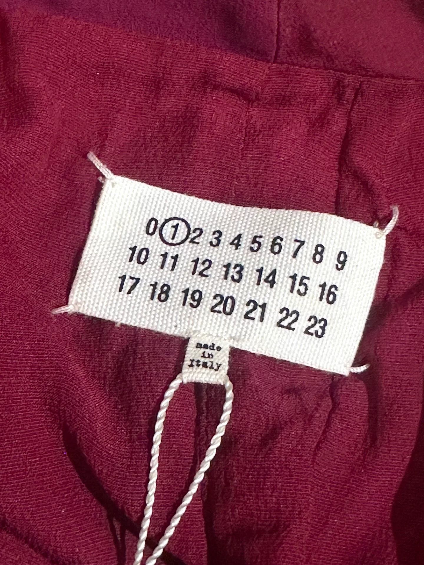 Maison Margiela Maison Margiela Burgundy Patchwork Skirt Size 38" / US 16 / IT 52 - 4 Thumbnail
