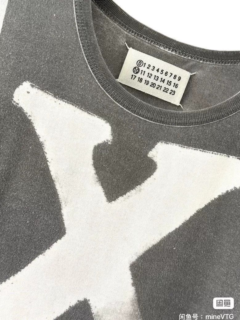 Maison Margiela Maison Martin Margiela 2001SS Artisanal Handmade Printed Tee Size US M / EU 48-50 / 2 - 3 Thumbnail