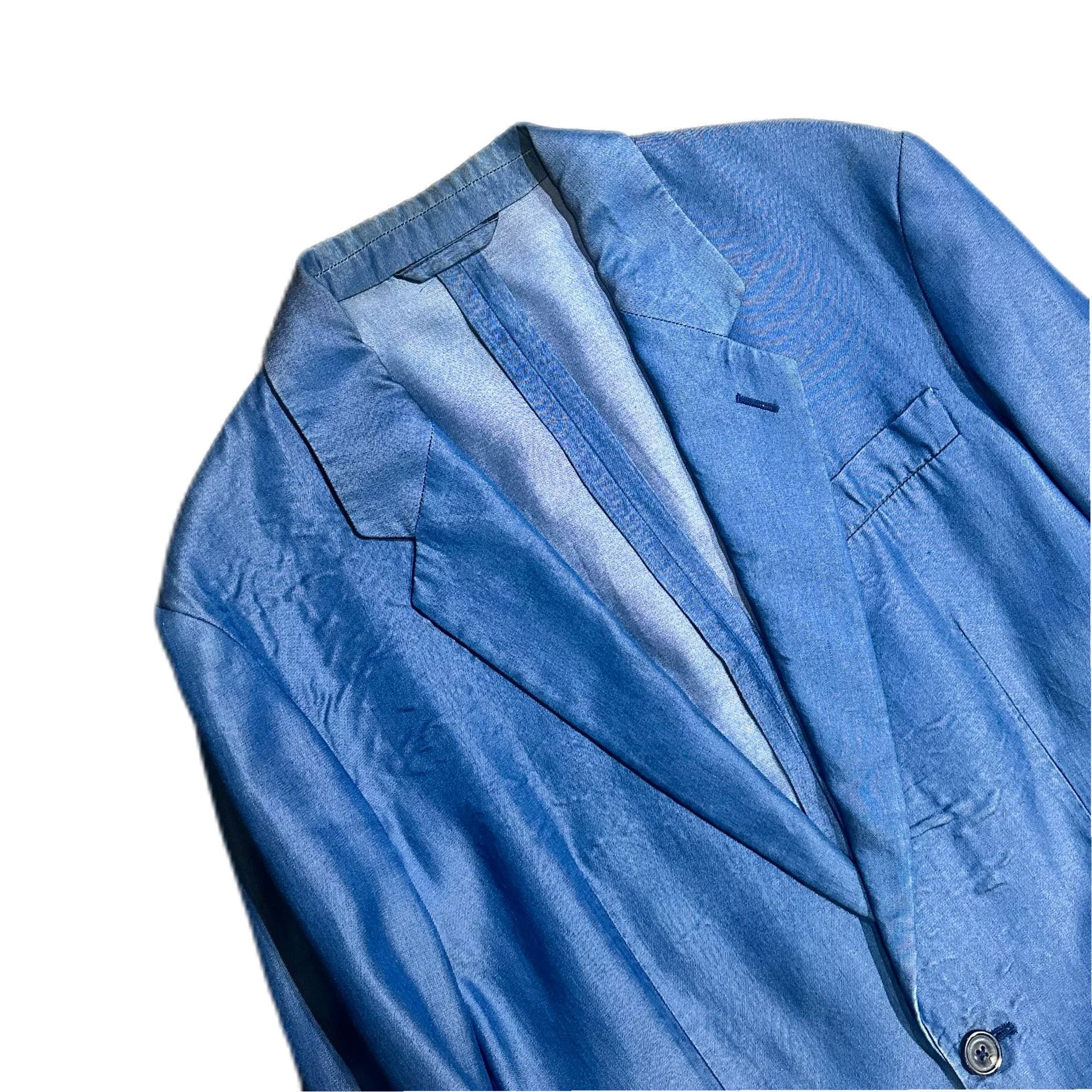 Maison Margiela Maison Margiela Glossy Color-Shift Suit Jacket Size US S / EU 44-46 / 1 - 3 Thumbnail