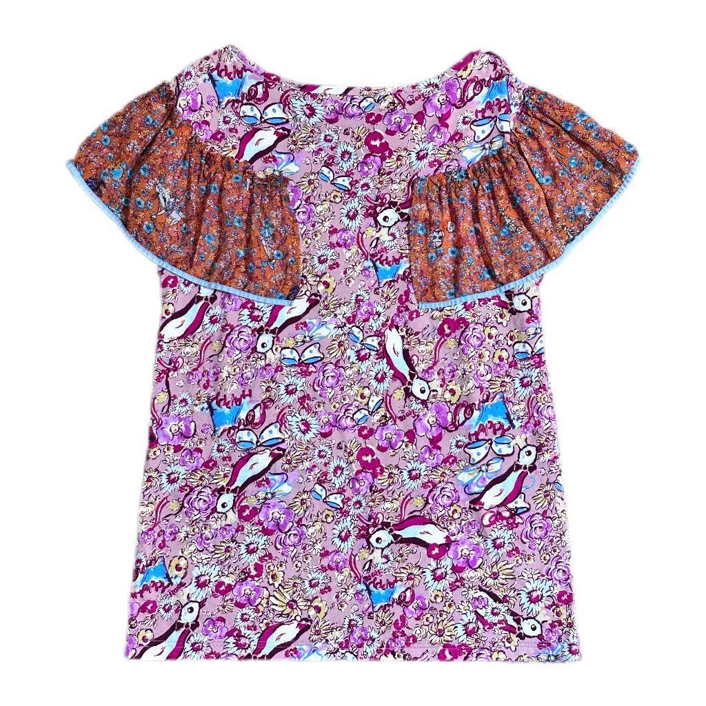 Tsumori Chisato Tsumori Chisato Asymmetric Shoulder Floral Top Size M / US 6-8 / IT 42-44 - 5 Thumbnail