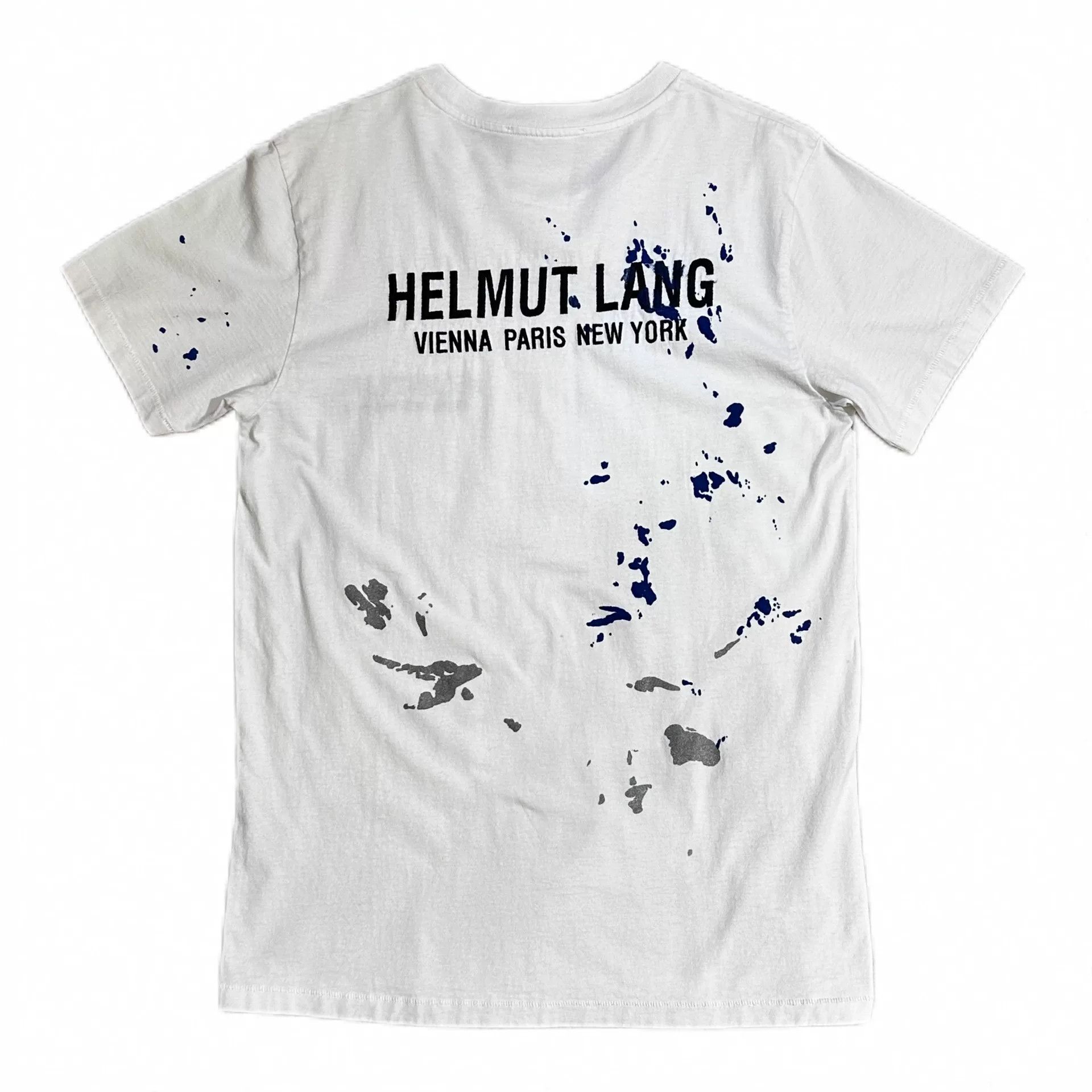 Helmut Lang Helmut Lang Ink Splatter Short Sleeve Size US M / EU 48-50 / 2 - 3 Thumbnail