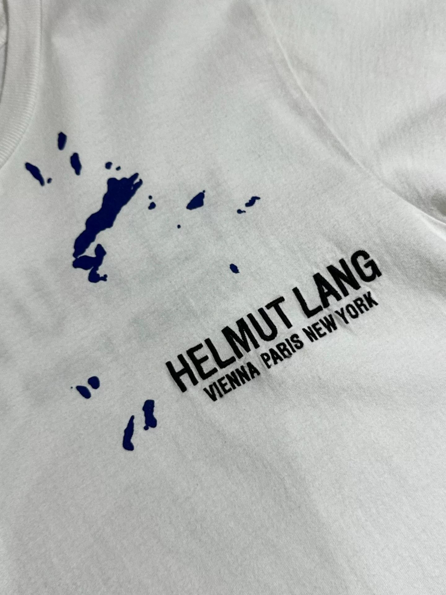Helmut Lang Helmut Lang Ink Splatter Short Sleeve Size US M / EU 48-50 / 2 - 4 Thumbnail