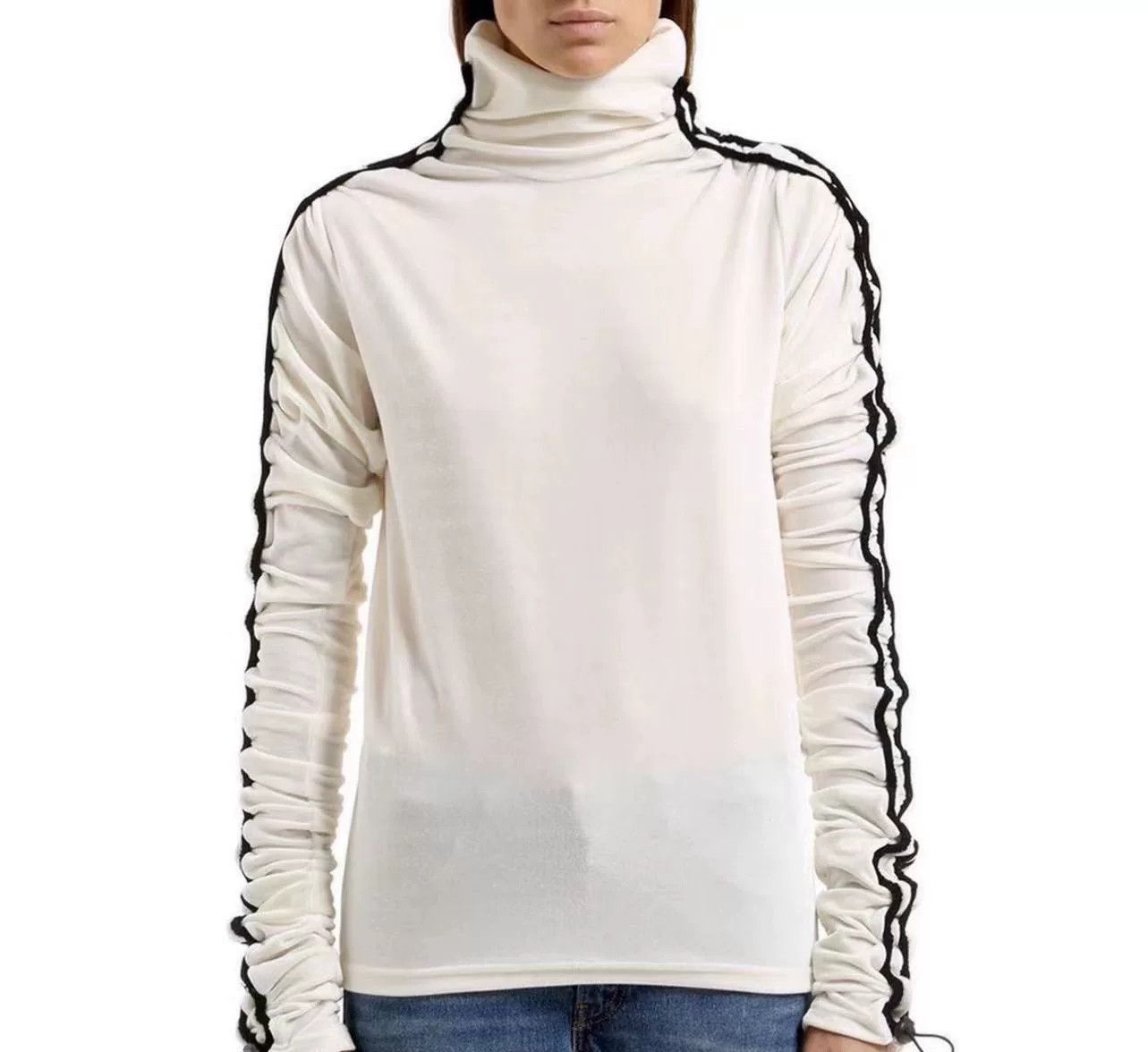 Y/Project Yproject Runway Velvet Fitted Long Sleeve Size US XS / EU 42 / 0 - 2 Thumbnail