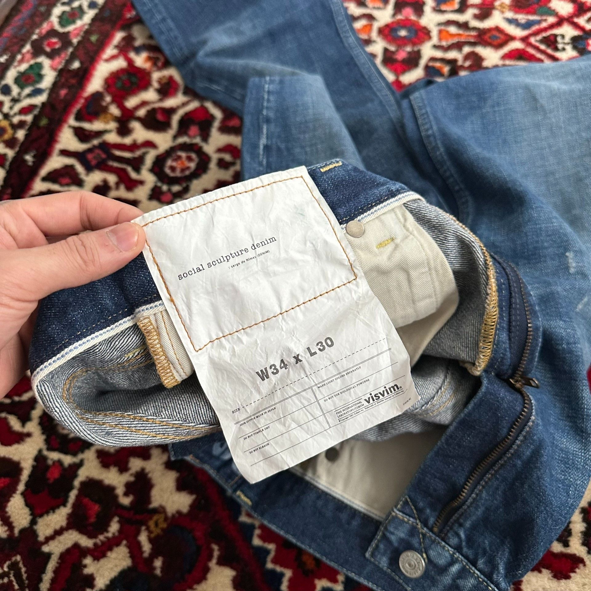 Visvim visvim 18SS 03D5 Washed Jeans Size US 34 / EU 50 - 7 Thumbnail