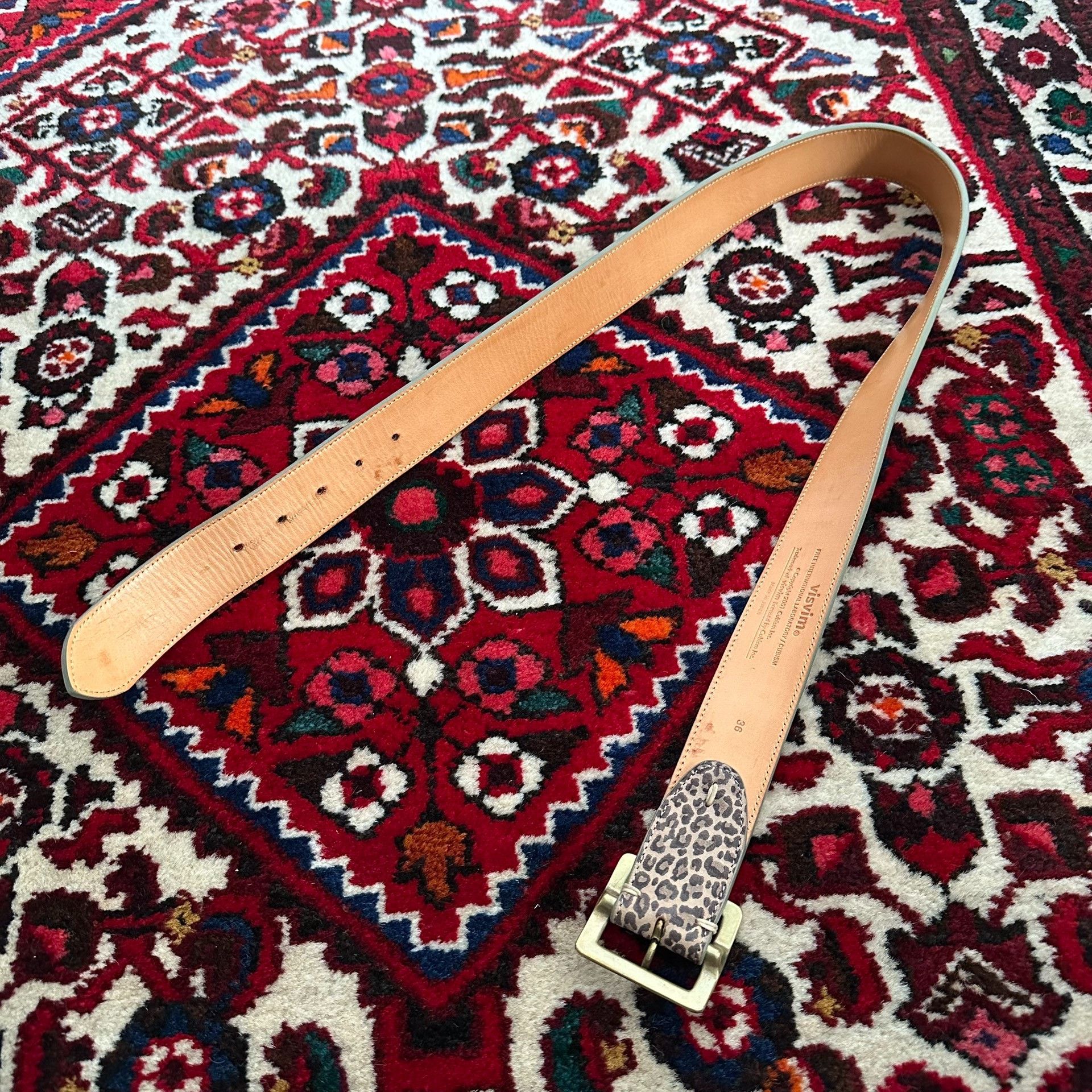 Visvim visvim 17ss Leopard Print Belt 36 Size ONE SIZE - 5 Thumbnail