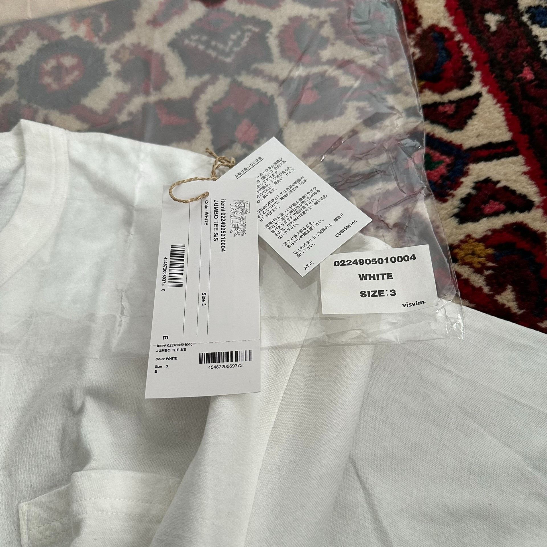Visvim VISVIM 24AW ICT JUMBO TEE S/S Size US L / EU 52-54 / 3 - 8 Thumbnail