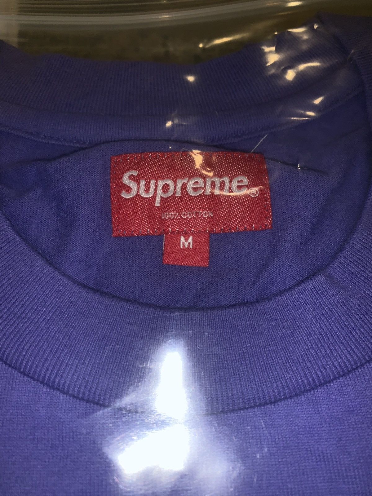 Supreme Supreme City Arc Tee Dusty Purple size Medium | Grailed